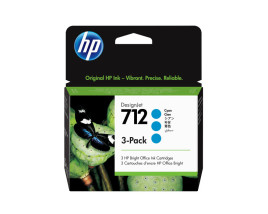 foto de TINTA HP 712 PACK 3 CIAN