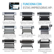foto de TINTA HP 72 CIAN