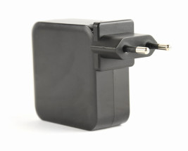 foto de CARGADOR UNIVERSAL PARA PORTATIL GENBIRD 60W NEGRO