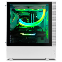 foto de CAJA NOX Semitorre ARGB ATX Nox Hummer Nemesis Blanca