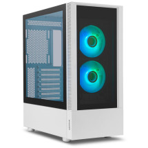 foto de CAJA NOX Semitorre ARGB ATX Nox Hummer Nemesis Blanca