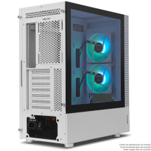 foto de CAJA NOX Semitorre ARGB ATX Nox Hummer Nemesis Blanca