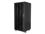 foto de ARMARIO LANBERG RACK 19 27U 600X600 FLAT PACK BLACK NEGRO