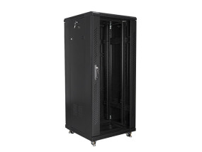 foto de ARMARIO LANBERG RACK 19 27U 600X600 FLAT PACK BLACK NEGRO