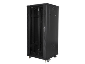 foto de ARMARIO LANBERG RACK 19 27U 600X600 FLAT PACK BLACK NEGRO