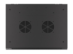 foto de ARMARIO LANBERG MURAL RACK 19 12U/600X450 FLAT PACK AUTOENSA NEGRO PTA METALICA