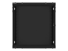 foto de ARMARIO LANBERG MURAL RACK 19 12U/600X450 FLAT PACK AUTOENSA NEGRO PTA METALICA