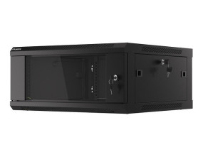 foto de ARMARIO LANBERG MURAL RACK 19 4U/600X600 FLAT PACK V2 NEGRO