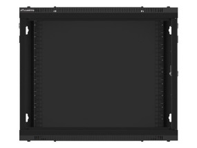 foto de ARMARIO LANBERG MURAL RACK 19 9U/600X600 FLAT PACK AUTOENSAM NEGRO PTA METALICA