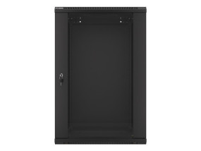 foto de ARMARIO LANBERG MURAL RACK 19 18U/600X600 FLAT PACK V2 NEGRO
