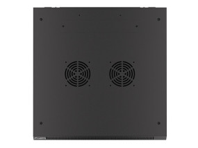 foto de ARMARIO LANBERG MURAL RACK 19 27U/600X600 FLAT PACK V2 NEGRO