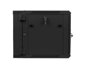 foto de ARMARIO LANBERG MURAL DOBLE SECCION RACK 19 9U/600X600 FLAT PACK NEGRO
