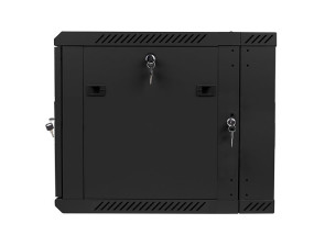 foto de ARMARIO LANBERG MURAL DOBLE SECCION RACK 19 9U/600X600 FLAT PACK NEGRO