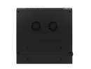 foto de ARMARIO LANBERG MURAL DOBLE SECCION RACK 19 9U/600X600 FLAT PACK NEGRO