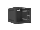 foto de ARMARIO LANBERG MURAL RACK 10 4U/280X310 FLAT PACK NEGRO PUERTA CRISTAL