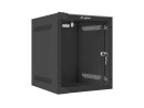 foto de ARMARIO LANBERG MURAL RACK 10 6U/280X310 FLAT PACK NEGRO PUERTA CRISTAL