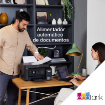 foto de IMPRESORA EPSON MULTIFUNCIONAL INKJET A4 ECOTANK ET-3850