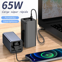foto de POWERBANK LEOTEC 20000mAh PD 65W CARGA RAPIDA