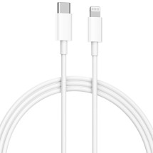 foto de CABLE XIAOMI USB-C A LIGHTNING MFI 18W BLANCO 1M
