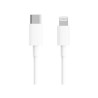 foto de CABLE XIAOMI USB-C A LIGHTNING MFI 18W 1M