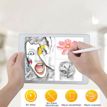 foto de LAPIZ ELECTRONICO LEOTEC LESTP01W STYLUS EPEN PARA ANDROID, IOS Y WINDOWS BLANCO