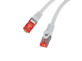 foto de CABLE RED LANBERG LATIGUILLO CAT.6 S/FTP LSZH CU 0.5M GRIS FLUKE  PASSED