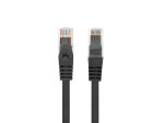 foto de CABLE RED LANBERG LATIGUILLO CAT.6 UTP LSZH CU 0.5M NEGRO FLUKE PASSED