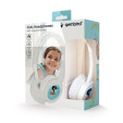 foto de AURICULARES GEMBIRD MHP-JR-W INFANTIL BLANCO ALAMBRICO JACK 3.5MM