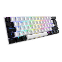 foto de TECLADO GAMING SHARKOON SKILLER SGK50 S4 ES USB RETROILUMINADO MECANICO BLANCO