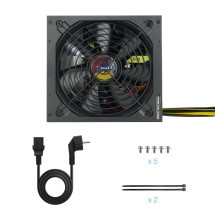 foto de FUENTE ALIMENTACION TOOQ ATX 650W PFC ACTIVO NEGRO