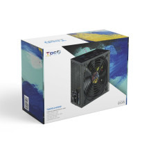 foto de FUENTE ALIMENTACION TOOQ ATX 650W PFC ACTIVO NEGRO