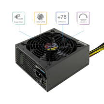 foto de FUENTE ALIMENTACION TOOQ ATX 650W PFC ACTIVO NEGRO