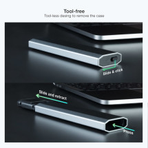 foto de CARCASA HDD TOOQ SSD M.2 NGFF/NVMe GRIS