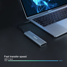 foto de CARCASA HDD TOOQ SSD M.2 NGFF/NVMe GRIS