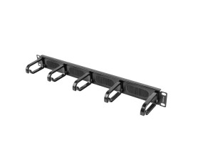 foto de ORGANIZADOR DE CABLES LANBERG 5 ANILLOS 19 1U TIPO B NEGRO