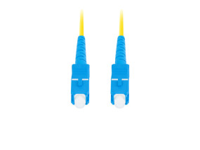 foto de CABLE DE FIBRAOPTICA LANBERG 10M MONO SC/UPC-SC/UPC SIMPLEX G657A1 LSZH AMARILL