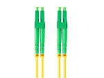 foto de CABLE DE FIBRAOPTICA LANBERG 2M MONO LC/APC-LC/UPC DUPLEX G657A1 LSZH AMARILL