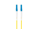 foto de CABLE DE FIBRAOPTICA LANBERG 1M MONO LC/UPC-LC/UPC SIMPLEX G657A1 LSZH AMARILL