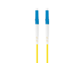 foto de CABLE DE FIBRAOPTICA LANBERG 1M MONO LC/UPC-LC/UPC SIMPLEX G657A1 LSZH AMARILL