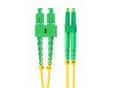 foto de CABLE DE FIBRAOPTICA LANBERG 2M MONO SC/APC-LC/APC DUPLEX G657A1 LSZH AMARILL