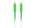 foto de CABLE DE FIBRAOPTICA LANBERG 40M MONO SC/APC-SC/APC SIMPLEX G657A2 LSZH BLANCO