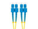 foto de CABLE DE FIBRAOPTICA LANBERG 2M MONO SC/UPC-SC/UPC DUPLEX G657A1 LSZH AMARILL