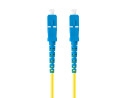 foto de CABLE DE FIBRAOPTICA LANBERG 2M MONO SC/UPC-SC/UPC SIMPLEX G657A1 LSZH AMARILL