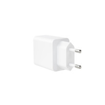 foto de CARGADOR PARED TOOQ USB-C/PD 20W, USB-A/QC 18W BLANCO
