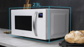 foto de MICROONDAS CECOTEC SIN PLATO GRANDHEAT 2300 FLATBED TOUCH WHITE