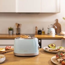 foto de TOSTADOR VERTICAL CECOTEC TOAS TAND TASTE 800 VINTAGE LIGHT BLUE
