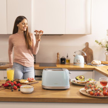 foto de TOSTADOR VERTICAL CECOTEC TOAS TAND TASTE 800 VINTAGE LIGHT BLUE