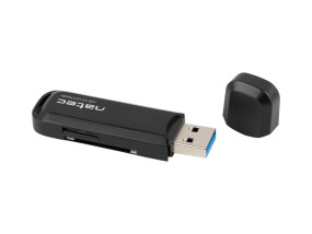 foto de LECTOR DE TARJETAS NATEC USB 3.0 SCARAB 2 SD/MICRO SD NEGRO
