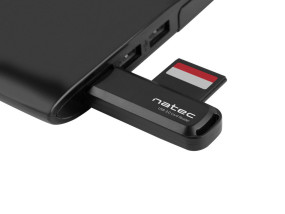 foto de LECTOR DE TARJETAS NATEC USB 3.0 SCARAB 2 SD/MICRO SD NEGRO