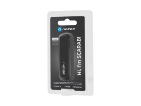 foto de LECTOR DE TARJETAS NATEC USB 3.0 SCARAB 2 SD/MICRO SD NEGRO